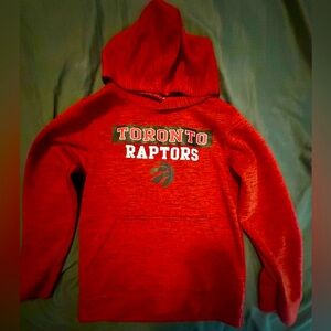 2/$20 Red Toronto Raptors NBA Hoodie Boys Small